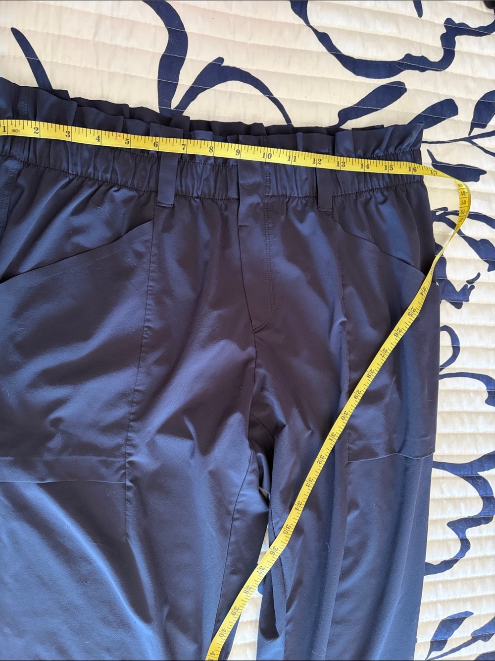 Athleta lightweight navy pants 12t - Picture 7 of 7